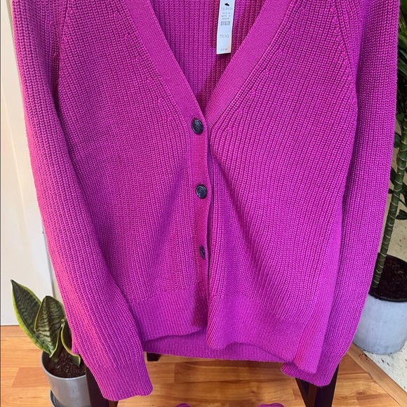 NWT Talbots Cardigan Violet. Various sizes available. - Picture 5 of 12